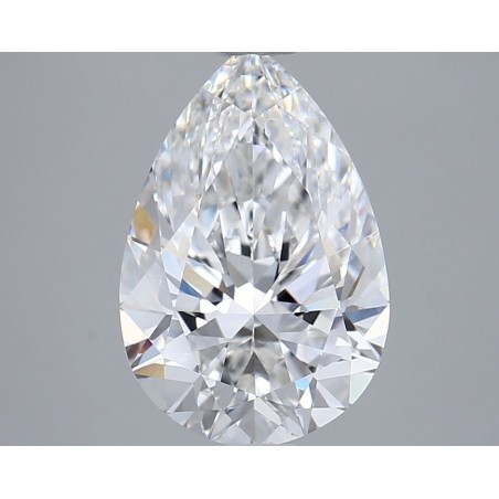 Diament laboratoryjny szlif gruszkowy, 2.52ct, VVS2, E, IGI LG750524144