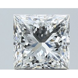 Diament szlif princess, 1.3ct, VVS2, I, GIA 6237720365