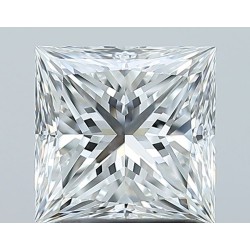 Diament szlif princess, 1.6ct, VS2, F, GIA 1236799488