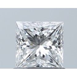 Diament szlif princess, 0.7ct, VVS2, E, GIA 7548155177