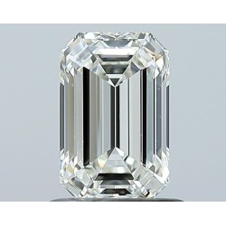 Diament szlif szmaragdowy, 0.9ct, VVS2, H, IGI 737564273