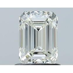 Diament szlif szmaragdowy, 1ct, VS2, H, IGI 737564485