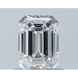 Diament szlif szmaragdowy, 0.58ct, VS1, G, GIA 2235775882