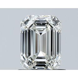 Diament szlif szmaragdowy, 1.01ct, VVS1, G, IGI 737564205