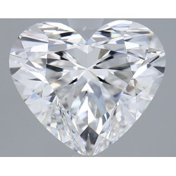 Diament laboratoryjny serce, 3ct, VVS1, E, IGI LG750589679