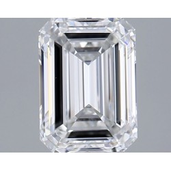 Diament laboratoryjny szlif szmaragdowy, 1.5ct, VVS2, E, IGI LG750589654