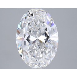 Diament laboratoryjny szlif owalny, 2.56ct, VVS2, F, IGI LG749580974