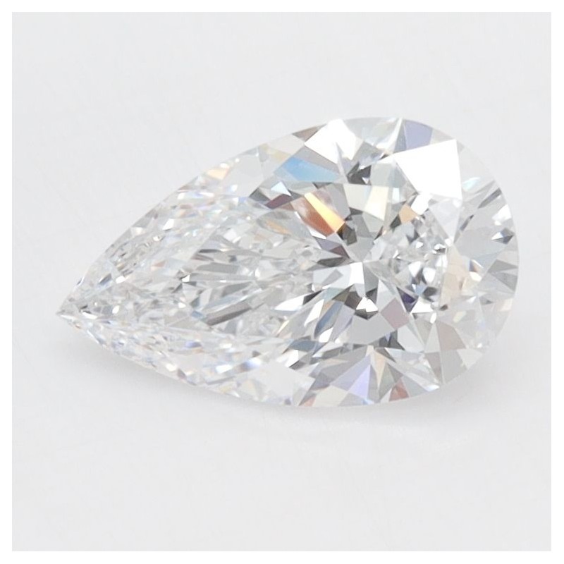 Diament laboratoryjny szlif gruszkowy, 1.59ct, IF, D, IGI LG633465503