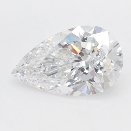 Diament laboratoryjny szlif gruszkowy, 1.59ct, IF, D, IGI LG633465503