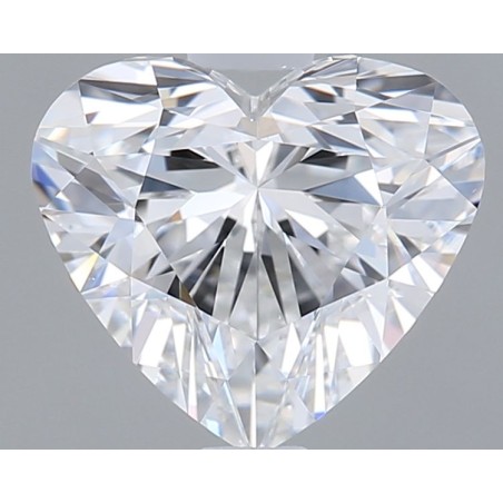 Diament laboratoryjny serce, 1.24ct, VVS2, E, IGI LG750589762