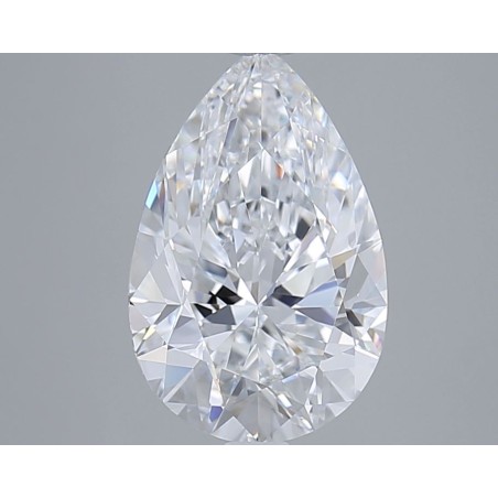 Diament laboratoryjny szlif gruszkowy, 3ct, VVS1, D, IGI LG750524103