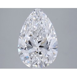 Diament laboratoryjny szlif gruszkowy, 2.55ct, VVS1, D, IGI LG750524132