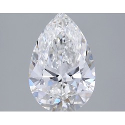 Diament laboratoryjny szlif gruszkowy, 1.55ct, VVS2, E, IGI LG750524272