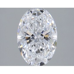 Diament laboratoryjny szlif owalny, 1.56ct, IF, D, IGI LG750523951