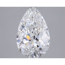 Diament laboratoryjny szlif gruszkowy, 2ct, VVS2, D, IGI LG750524207