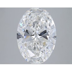 Diament laboratoryjny szlif owalny, 3ct, VVS2, E, IGI LG749580876