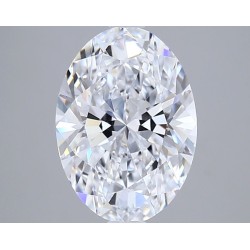 Diament laboratoryjny szlif owalny, 2.61ct, VVS1, D, IGI LG749580941