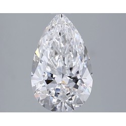 Diament laboratoryjny szlif gruszkowy, 1.52ct, VVS2, D, IGI LG750524301