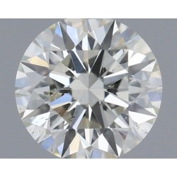 Diament szlif okrągły, 0.46ct, SI1, I, IGI 732537303