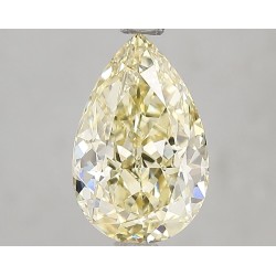 Diament laboratoryjny o barwie fantazyjnej szlif gruszkowy, 2.02ct, VVS2, Fancy Yellow, IGI LG732542757