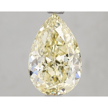 Diament laboratoryjny o barwie fantazyjnej szlif gruszkowy, 2.02ct, VVS2, Fancy Yellow, IGI LG732542757