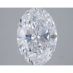 Diament laboratoryjny szlif owalny, 2.23ct, VVS2, D, IGI LG750502762