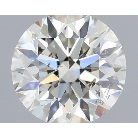 Diament szlif okrągły, 0.42ct, SI2, I, IGI 723509589