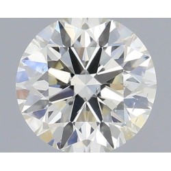 Diament szlif okrągły, 0.42ct, SI2, I, IGI 727539100