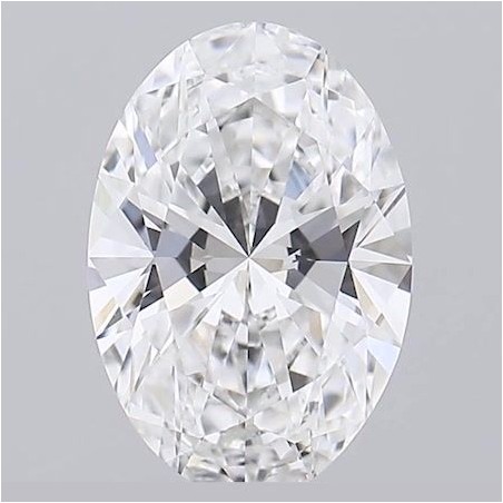 Diament laboratoryjny szlif owalny, 2.75ct, VVS2, E, IGI LG746514027