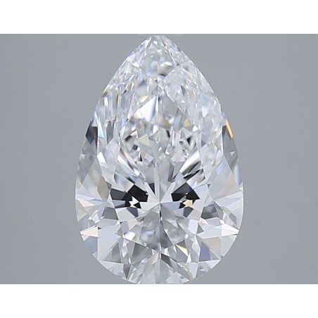 Diament laboratoryjny szlif gruszkowy, 2.52ct, VVS1, D, IGI LG750524136