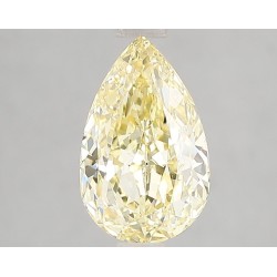 Diament laboratoryjny o barwie fantazyjnej szlif gruszkowy, 2.03ct, VVS2, Fancy Intense Yellow, IGI LG660454402