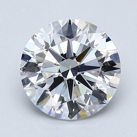 Diament szlif okrągły, 1.58ct, VS2, D, GIA 2527458964