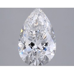 Diament laboratoryjny szlif gruszkowy, 1.69ct, VVS2, E, IGI LG750524224