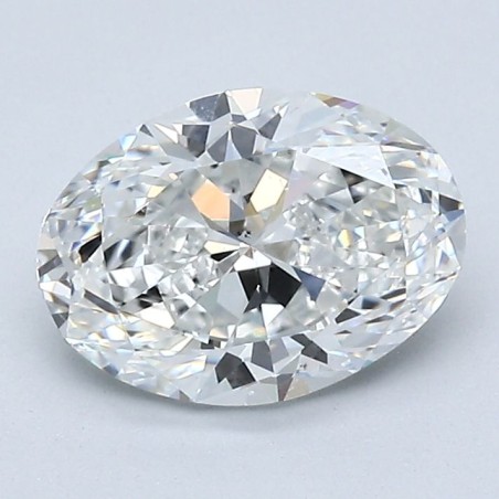 Diament szlif owalny, 1.5ct, SI1, F, GIA 6521596871