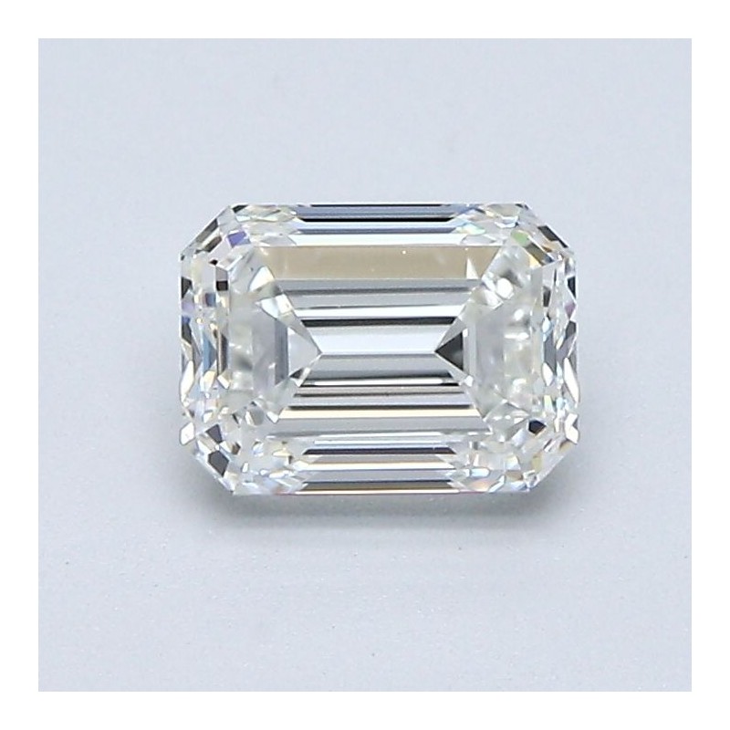 Diament szlif szmaragdowy, 1.01ct, VS1, H, GIA 2536556585