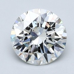 Diament szlif okrągły, 2ct, VS1, H, GIA 1533353601