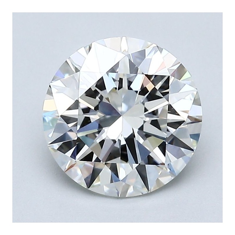 Diament szlif okrągły, 2ct, VS1, H, GIA 1533353601