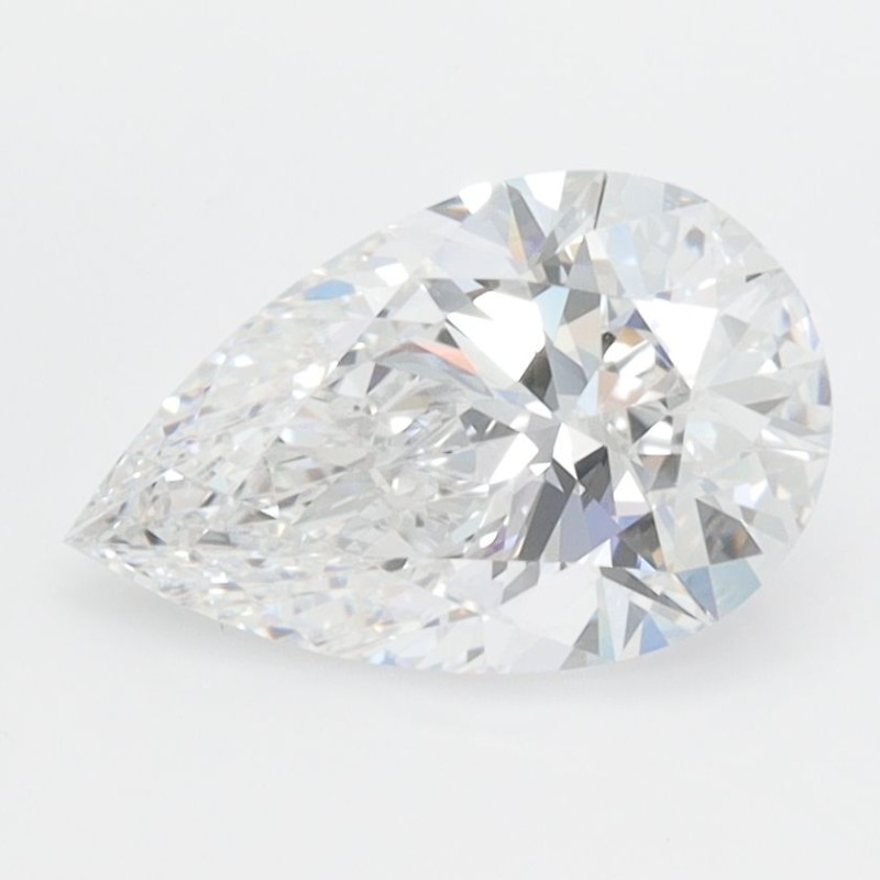 Diament laboratoryjny szlif gruszkowy, 1.52ct, IF, D, IGI LG654455730