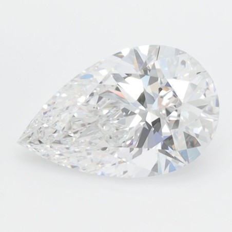 Diament laboratoryjny szlif gruszkowy, 1.52ct, IF, D, IGI LG654455730