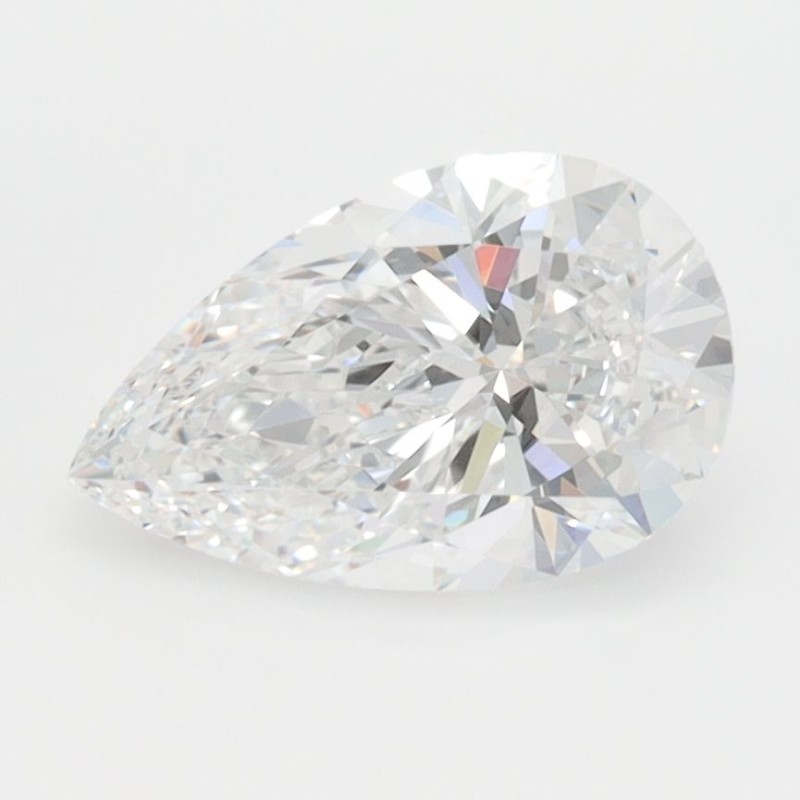 Diament laboratoryjny szlif gruszkowy, 1.52ct, IF, D, IGI LG652435945