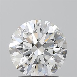 Diament szlif okrągły, 1.7ct, VS1, F, GIA 7543053404