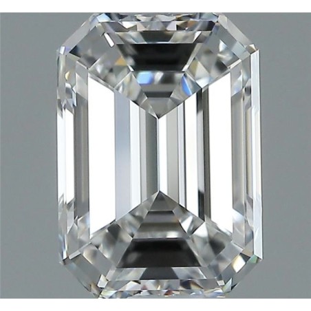 Diament szlif szmaragdowy, 1.5ct, VVS2, G, GIA 6535406573