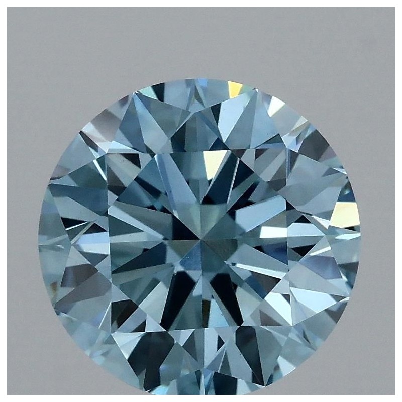 Diament laboratoryjny o barwie fantazyjnej szlif okrągły, 2.53ct, VVS2, Fancy Vivid Blue, IGI LG754559716 Diament laboratoryjny o barwie fantazyjnej szlif okrągły, 2.53ct, VVS2, Fancy Vivid Blue, IGI LG754559716