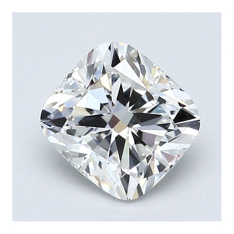 Diament szlif poduszkowy brylantowy, 1.51ct, VS2, F, GIA 7442312921