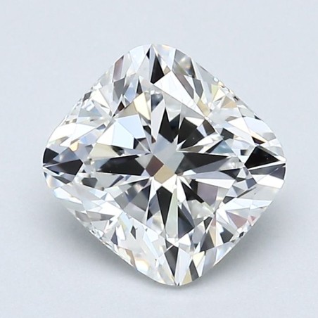 Diament szlif poduszkowy brylantowy, 1.51ct, VS2, F, GIA 7442312921