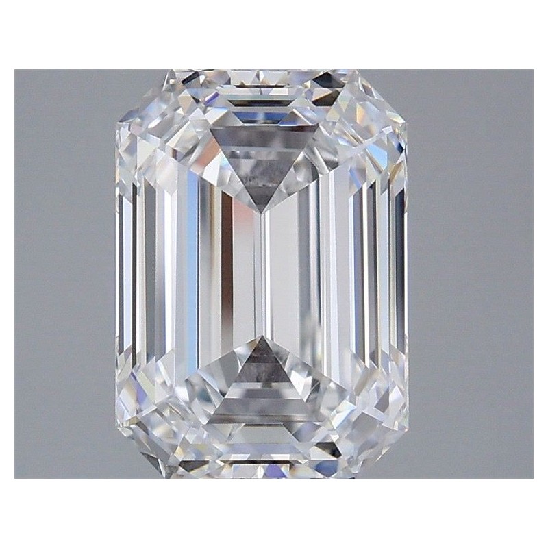 Diament laboratoryjny szlif szmaragdowy, 2.63ct, VVS2, D, IGI LG750530574