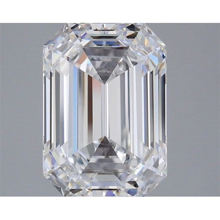 Diament laboratoryjny szlif szmaragdowy, 2.63ct, VVS2, D, IGI LG750530574