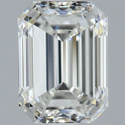 Diament szlif szmaragdowy, 1.3ct, VS1, H, GIA 6531091928