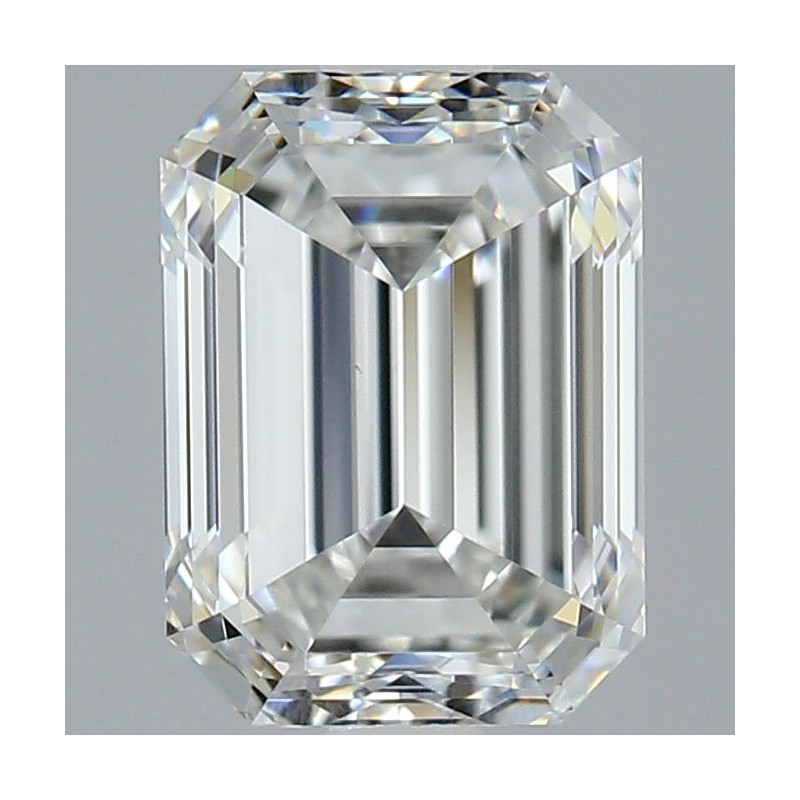 Diament szlif szmaragdowy, 1.3ct, VS1, H, GIA 6531091928
