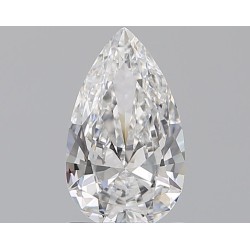 Diament szlif gruszkowy, 1ct, VVS2, E, GIA 1445799520